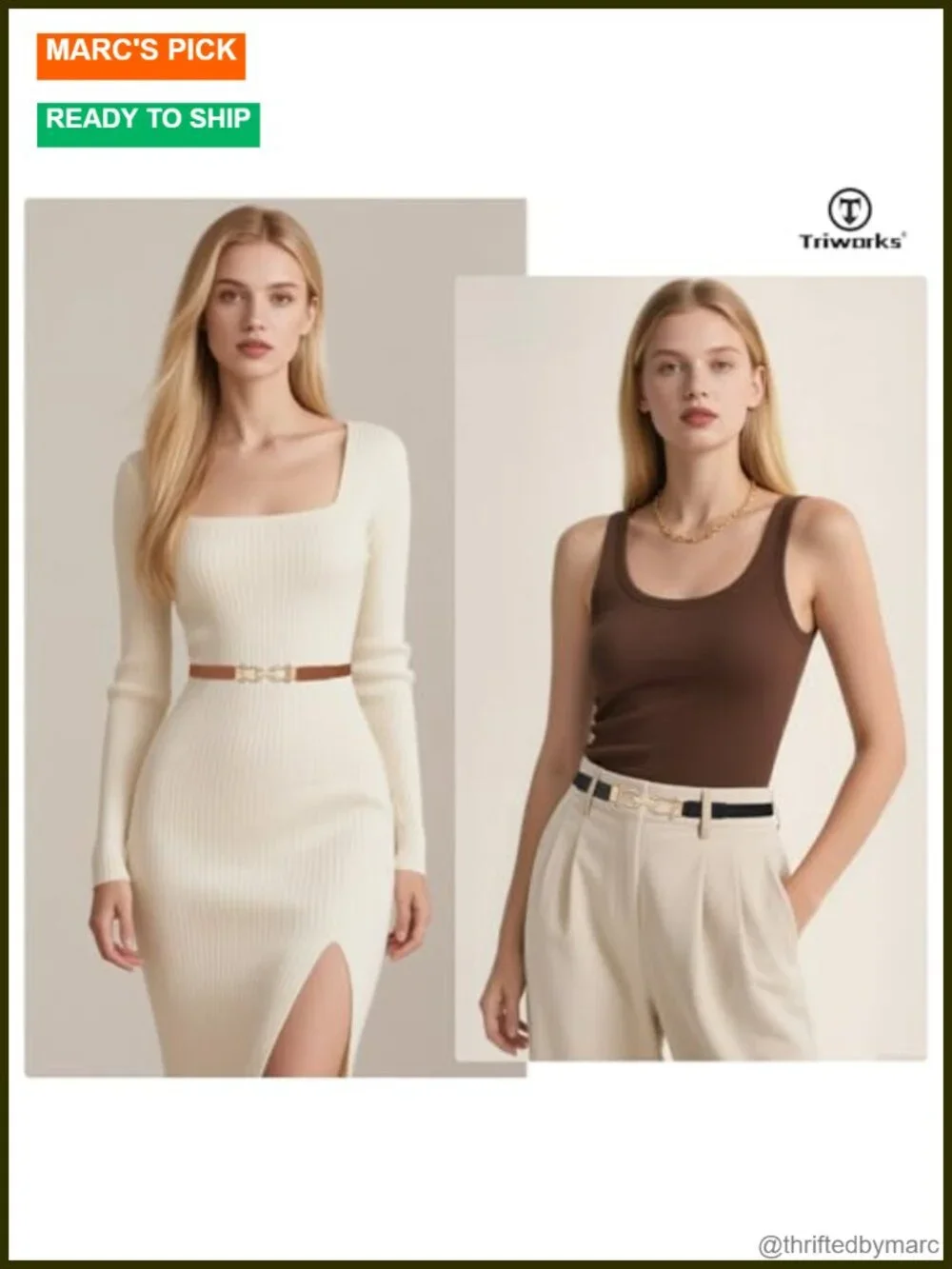 4 Pack Women Skinny Elastic Belts Gold Buckle Thin Stretchy Waist Belts